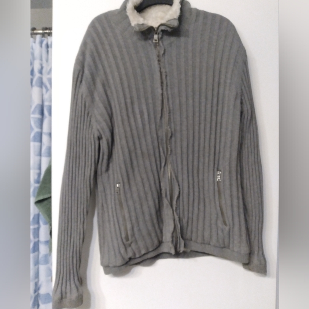 INC mens fuzzy sweater - Picture 7 of 7